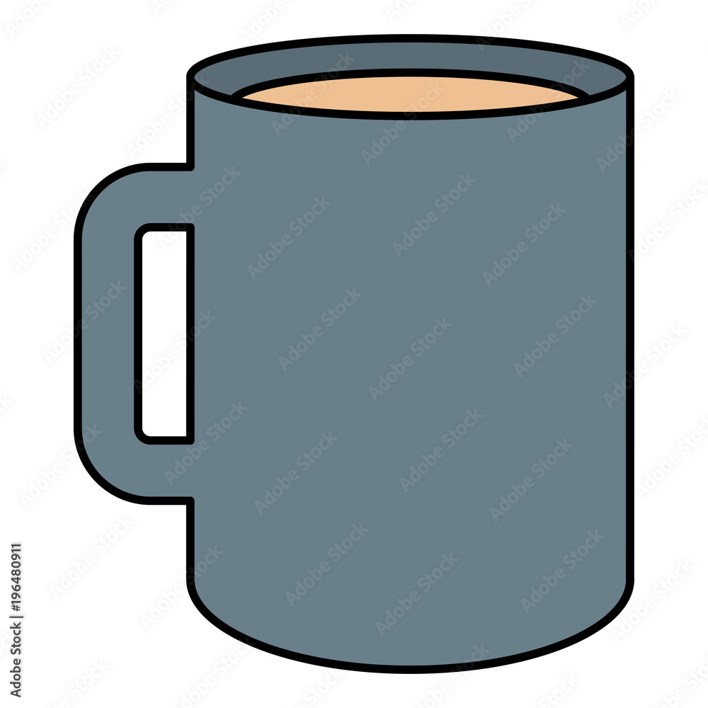 porcelain mug isolated icon porcelain mug isolated icon