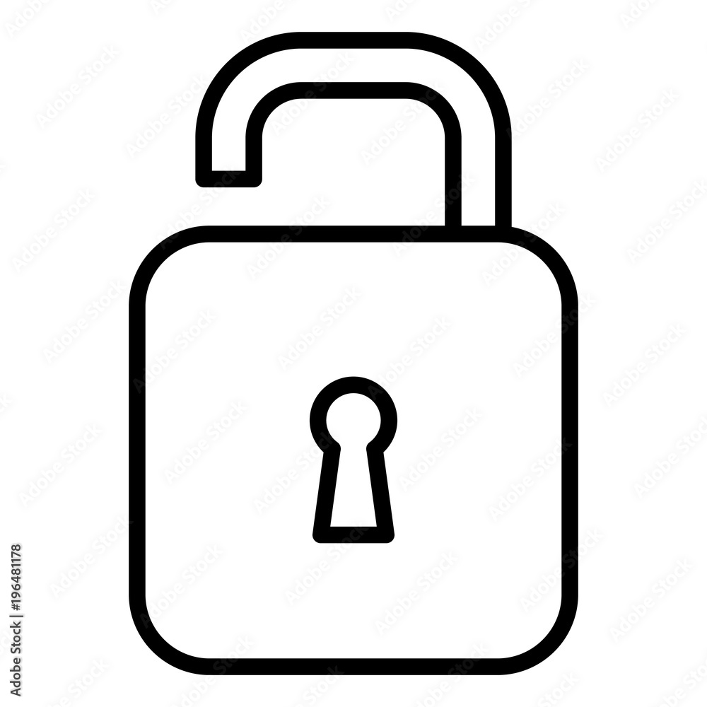safe secure padlock icon safe secure padlock icon