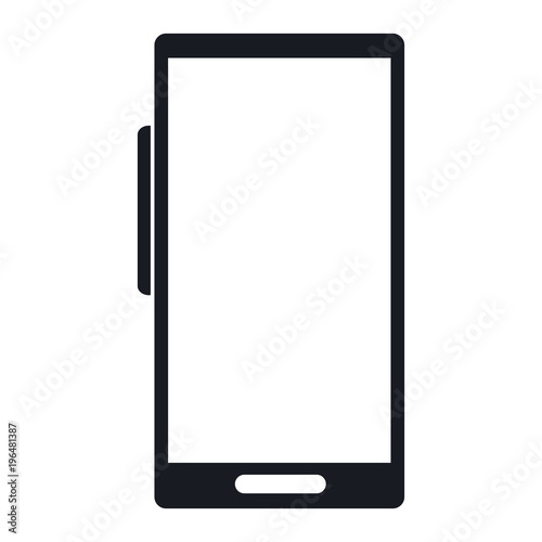 smartphone device isolated icon