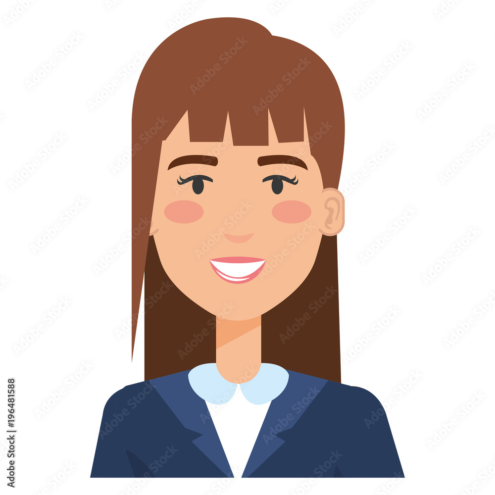 beautiful businesswoman avatar character beautiful businesswoman avatar character