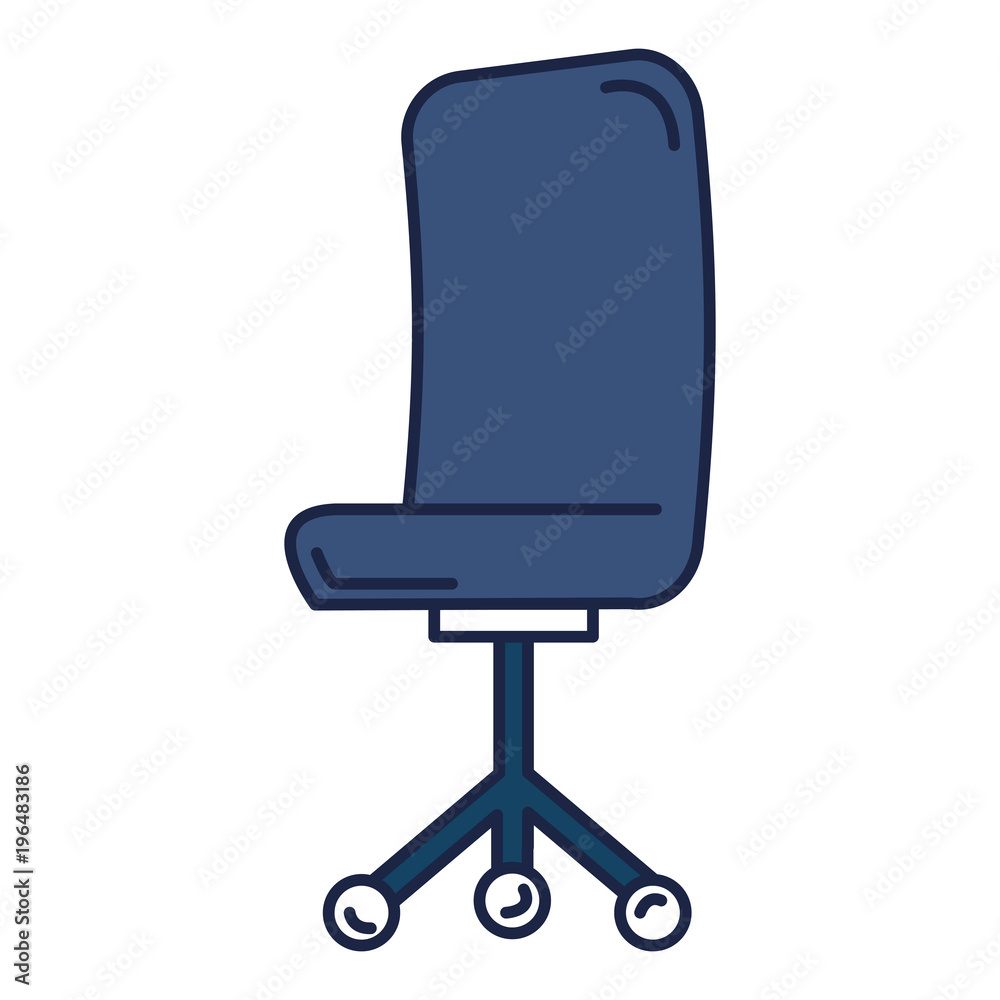 office chair isolated icon vector illustration design office chair isolated icon vector illustration design