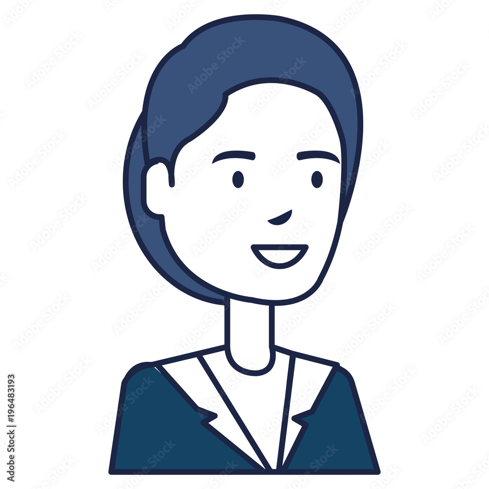 beautiful businesswoman avatar character vector illustration design beautiful businesswoman avatar character vector illustration design