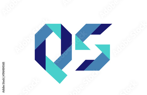 QS Ribbon Letter Logo