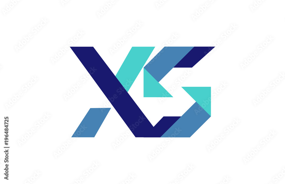 XS Ribbon Letter Logo XS Ribbon Letter Logo