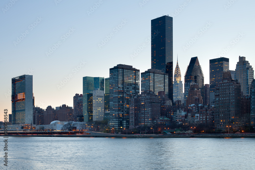 Obraz premium Skyline of midtown, Manhattan, New York City, NY, USA