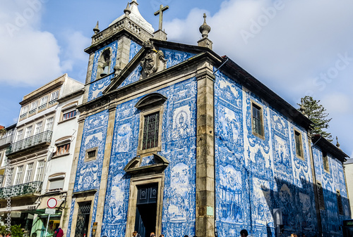 Capela das Almas (the Chapel of Souls). Porto, Portugal photo