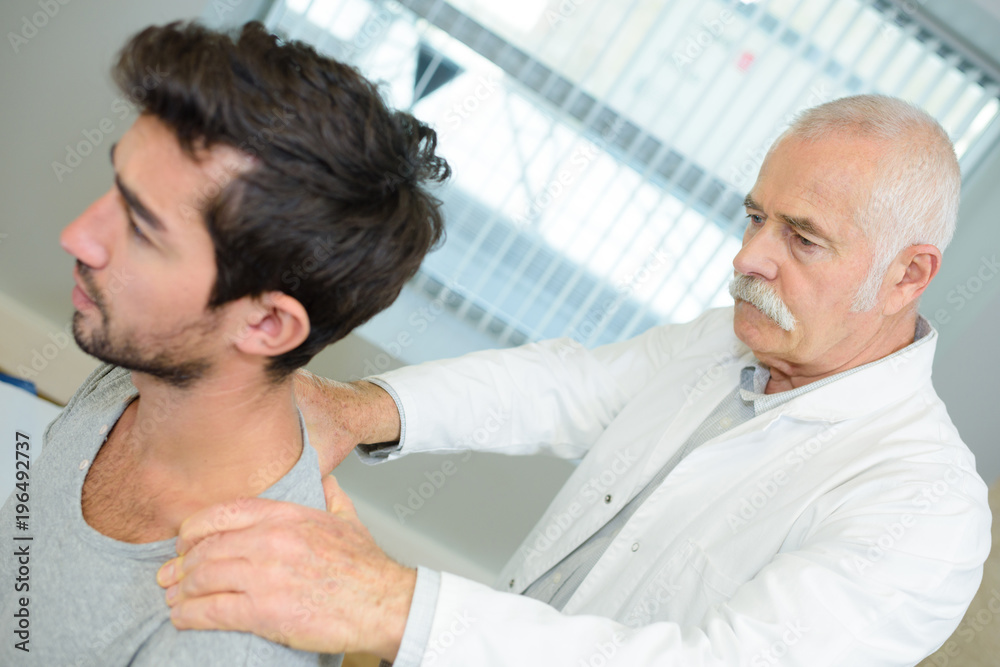 Obraz premium back massage