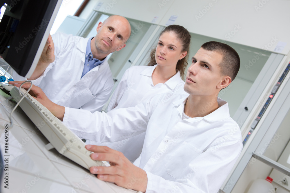 Obraz premium technicians at work