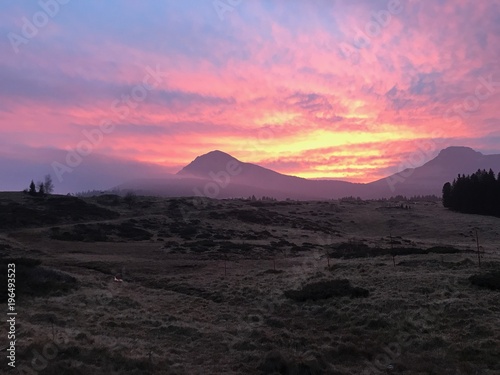tramonto in trentino