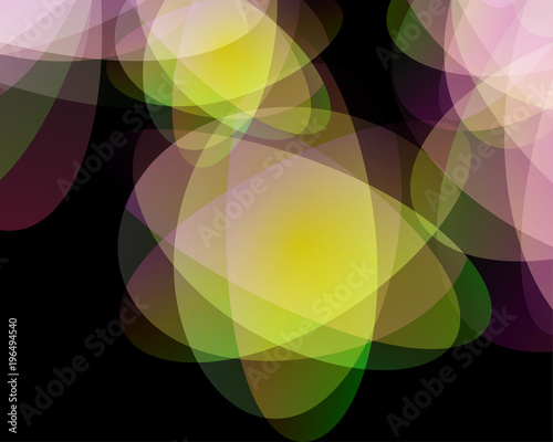Abstract background composed of simple elements 