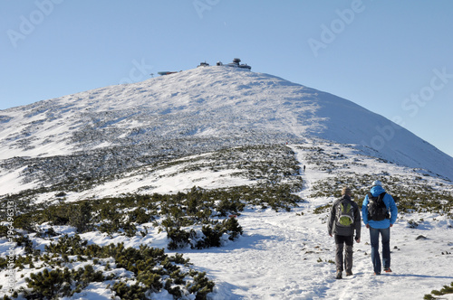 Winter Mount Snezka