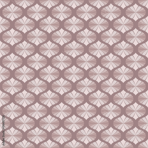 Floral seamless wallpapers in the style of baroque, illustration © BAIVECTOR
