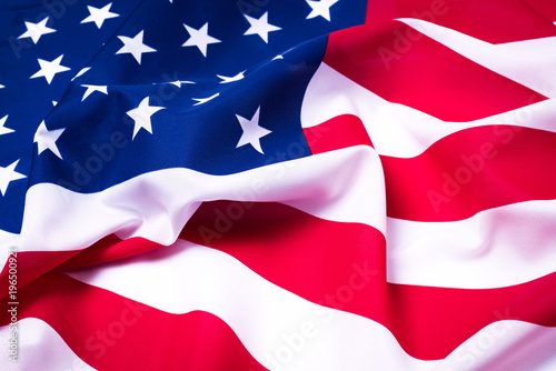 Free Download Beautifully waving star and striped American flag. - GFXLoad