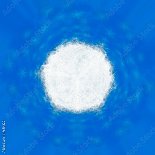 abstraction - ball, snowball, down