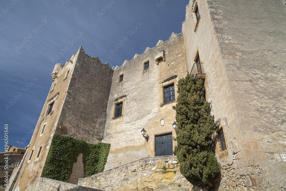 Castle of Altafulla, Renaissance style, Altafulla,Costa Daurada, province Tarragona, Catalonia.Spain.