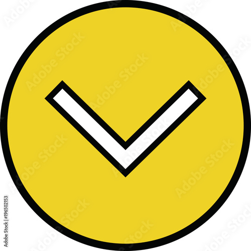 Web Expand arrow icon 6