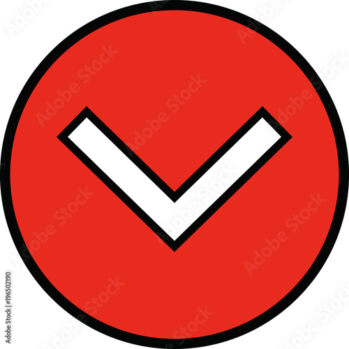 Web Expand arrow icon 5