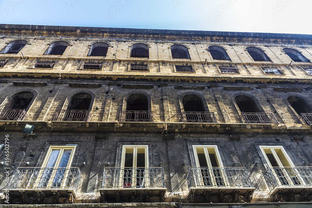 Old building in Palermo, Sicily, Italy