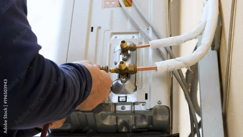 Using pump- air conditioning maintenance