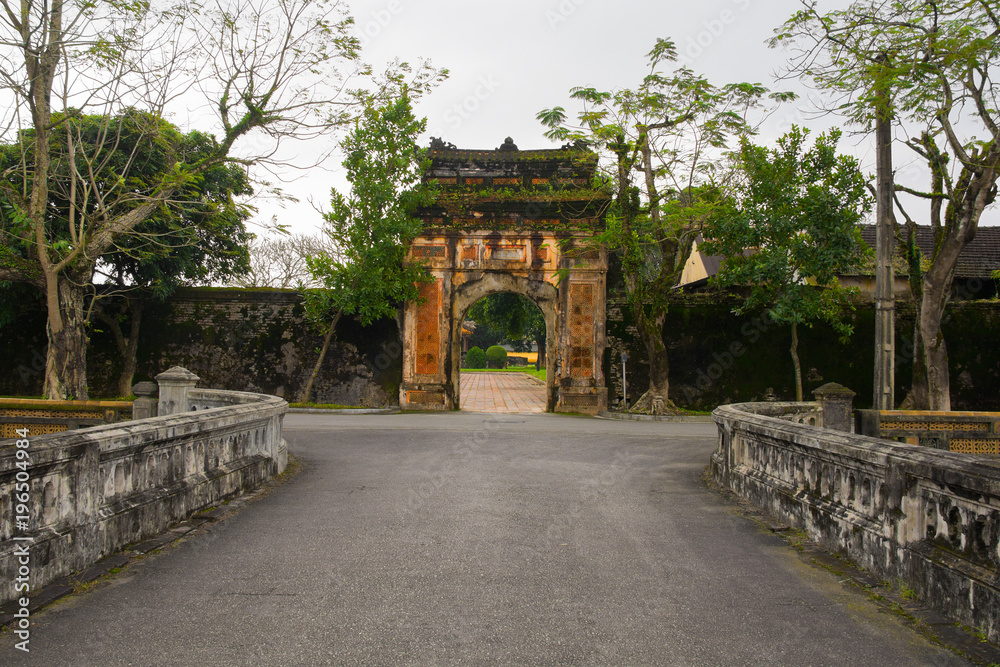A gate in the Imperial City, Hue, Vietnam
