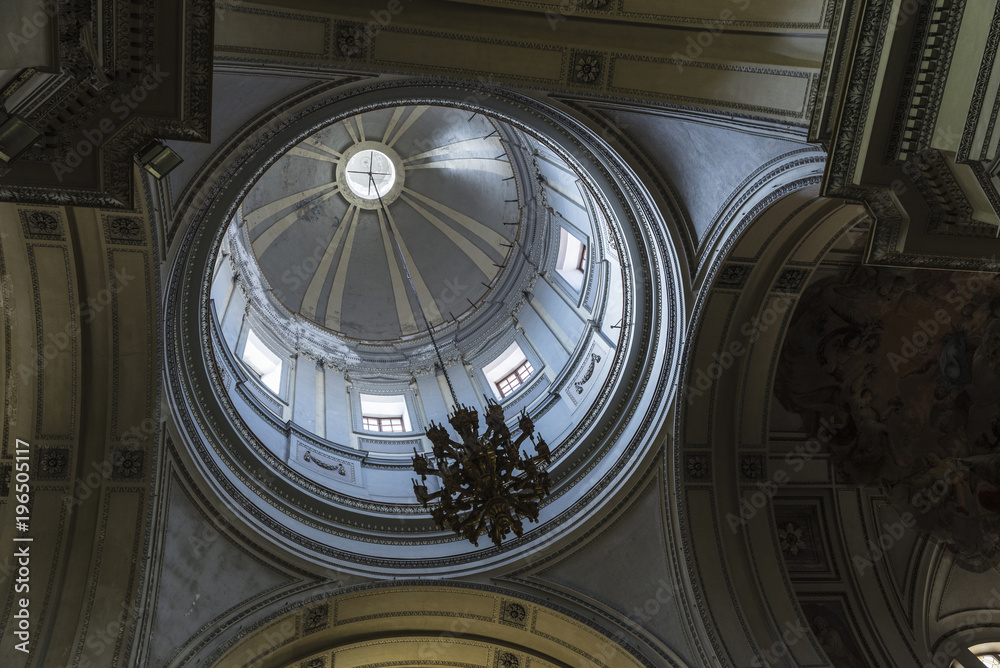 Obraz premium Dome of Palermo Cathedral in Palermo, Sicily, Italy