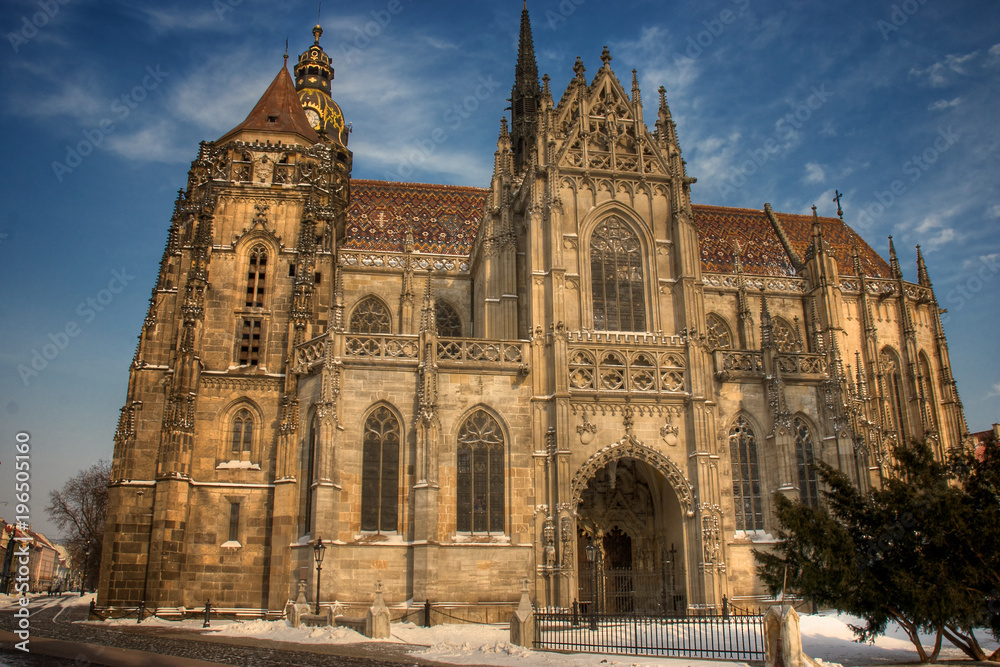Gothic cathedtral in Slovakia