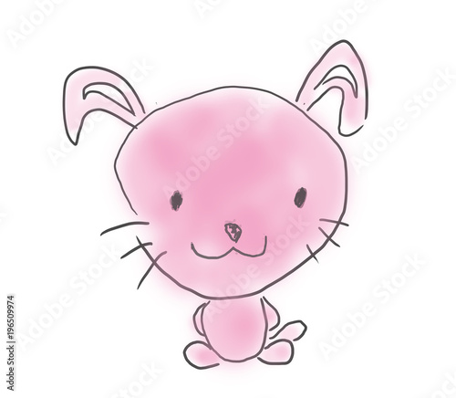 ウサギちゃん かわいいゆるい子供が描いたイラストイメージ Stock イラスト Adobe Stock ウサギちゃん かわいいゆるい子供が描いたイラストイメージ Stock イラスト Adobe Stock