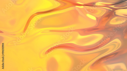 Honey  oil  caramel  beer abstract gold wave liquid background