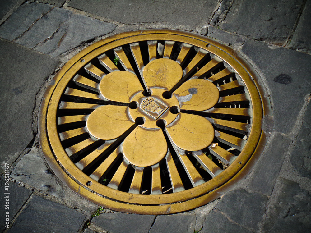 a manhole cover