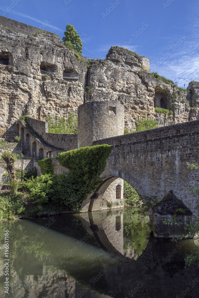 Obraz premium City Walls in Luxembourg City - Grand Duchy of Luxembourg