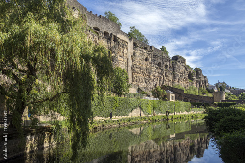 City Walls in Luxembourg City - Grand Duchy of Luxembourg