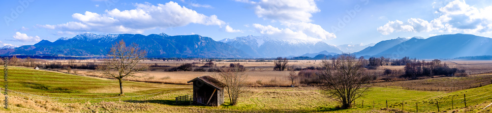 landscape murnauer moos - bavaria landscape murnauer moos - bavaria