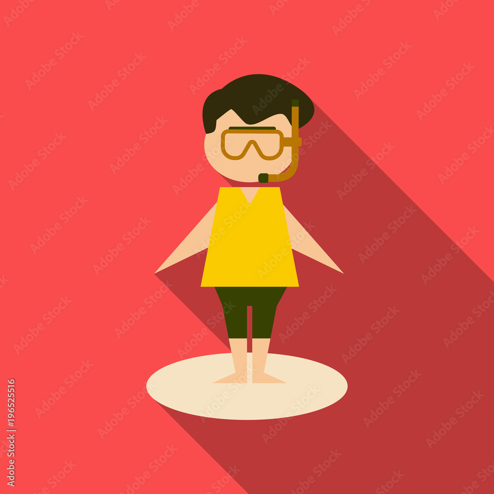 Scuba diver man in wetsuit in full height. Underwater sportsmen avatar. Scuba diver man in wetsuit in full height. Underwater sportsmen avatar.
