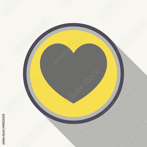 Free Download Medical heart pill sign icon. Pharmacy medicine drug symbol. - GFXLoad