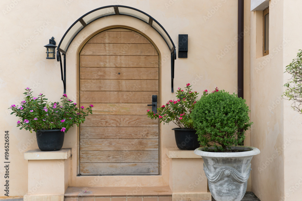 Door tuscany style,italy,tuscana town