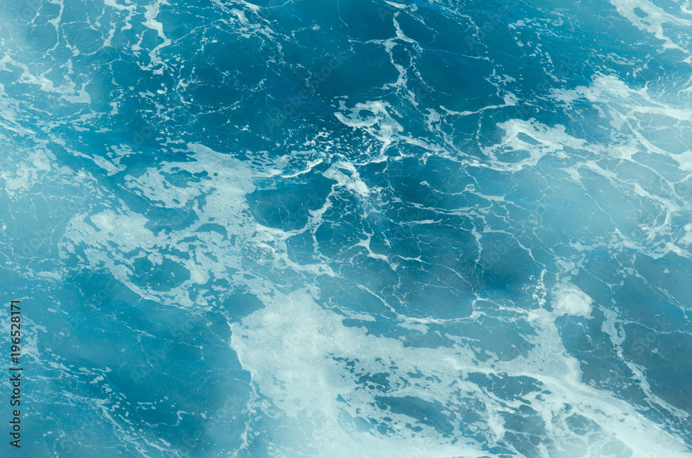 blue water of ocean blue water of ocean
