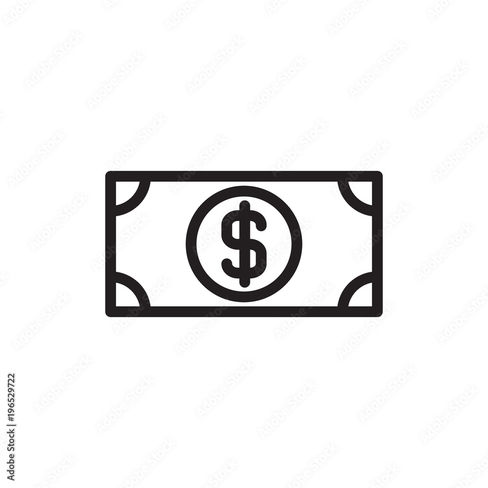 dollar, money in dollar outlined vector icon. Modern simple isolated sign. Pixel perfect vector illustration for logo, website, mobile app and other designs dollar, money in dollar outlined vector icon. Modern simple isolated sign. Pixel perfect vector illustration for logo, website, mobile app and other designs
