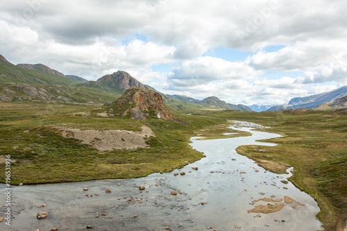 Tundra Landschaftsfotos vom Sommer in Grönland / Kalaallit Nunaat /Sisimiut photo