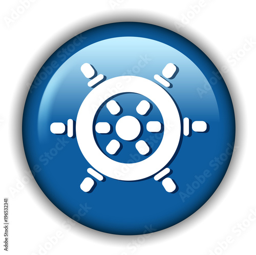 rudder button symbol