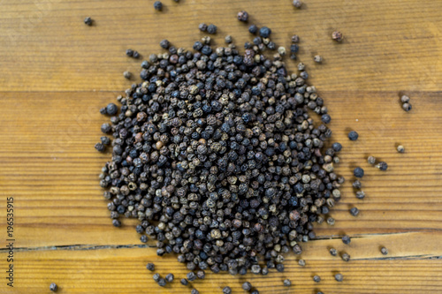 black pepper in the grain of the background