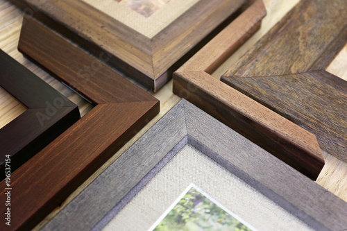 Collection of Solid Wood Picture Frame Samples