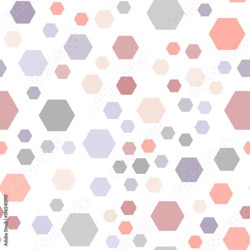 Trendy color rhombus seamless vector background.