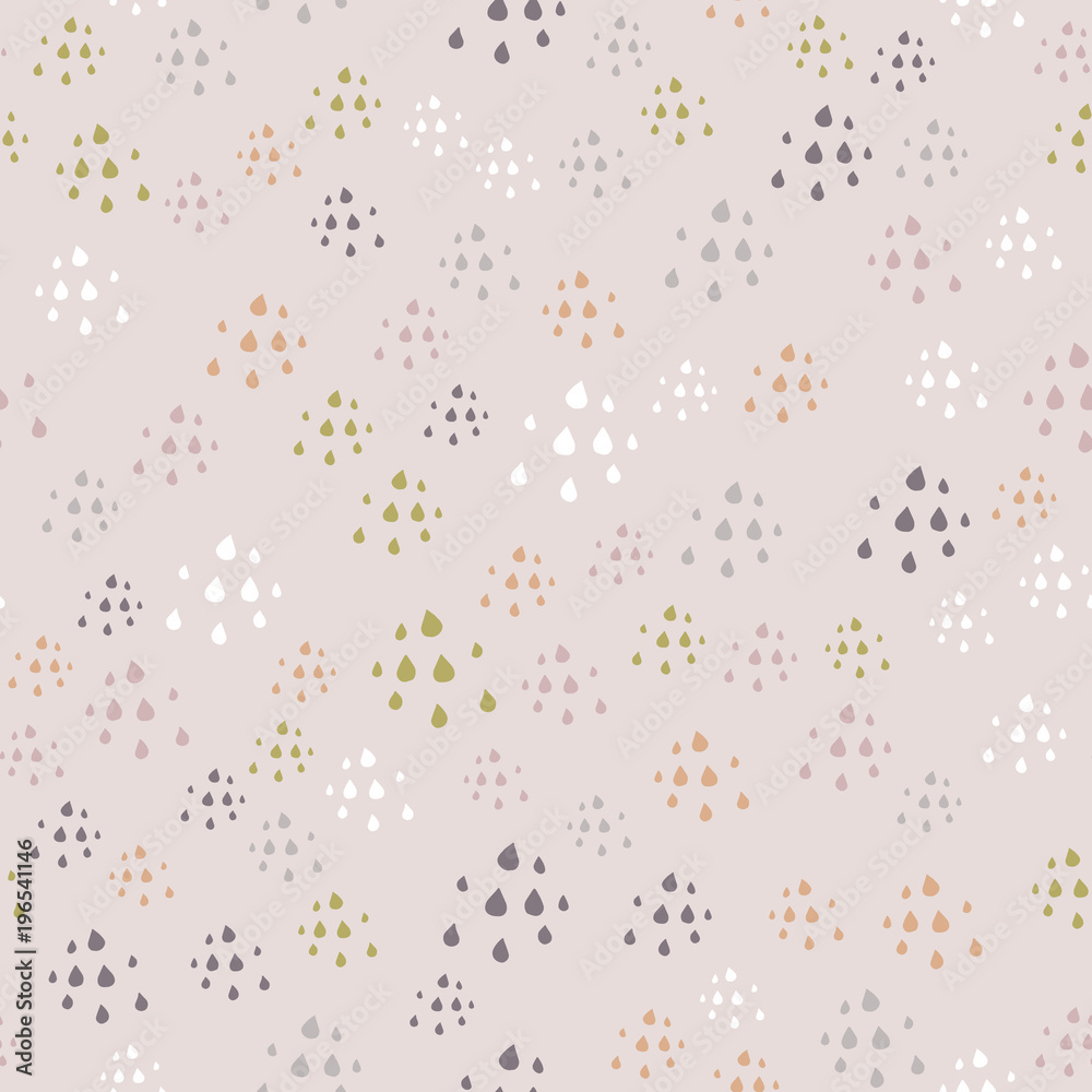 Trendy colors 2018 almost mauve seamless pattern