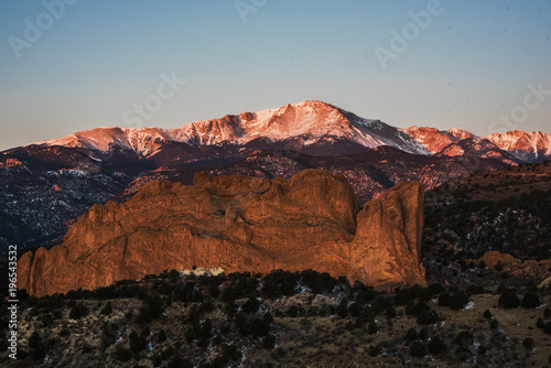 Garden of The Gods  Pikes Peak