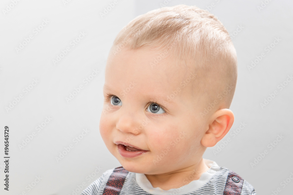 Portrait of a cheerful little boy Portrait of a cheerful little boy