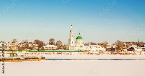 Tver. View of the Transvolga and St. Catherine's Monastery photo
