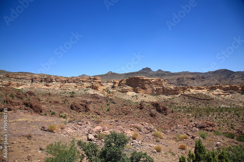Mountain desert landscape from the American Southwest