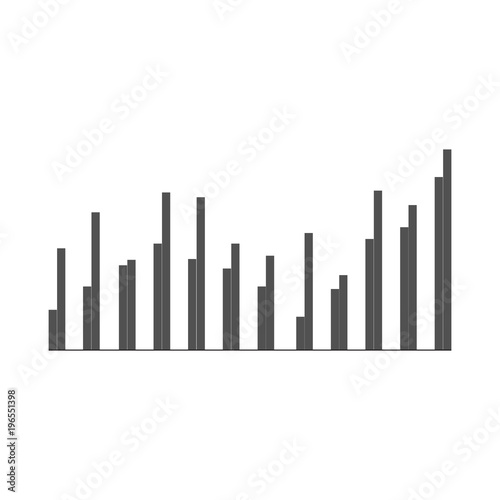 Free Download financial chart. Graph chart vector icon. presentation and chart. Business concept - GFXLoad