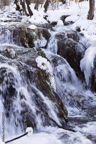 Winter in Plitvice national park