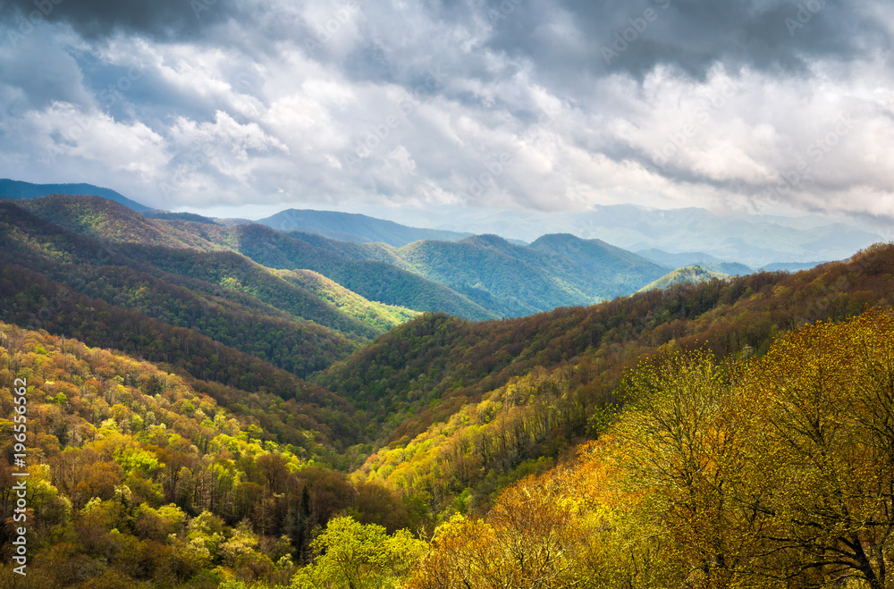Great Smoky Mountains Outdoors Scenic Landscape Photography Cherokee North Carolina